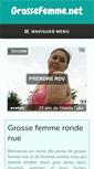 Mobile Screenshot of grossefemme.net